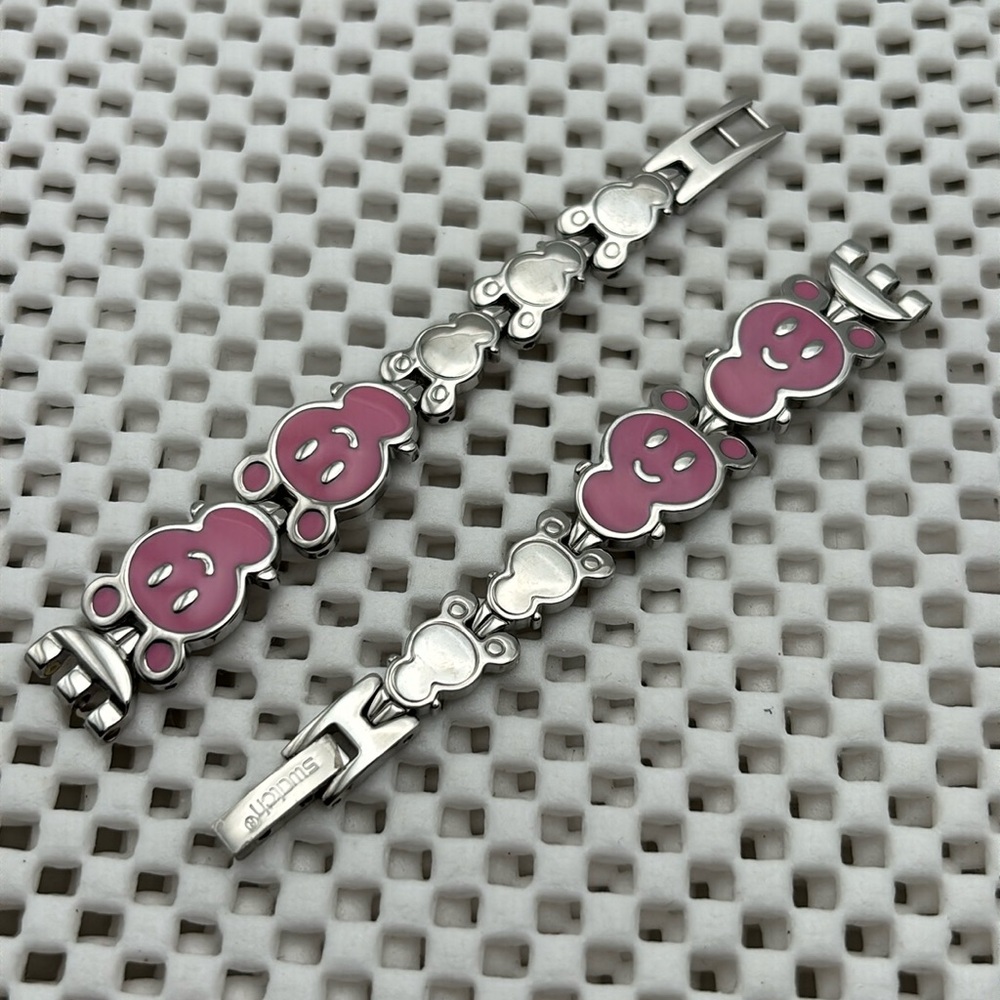 Swatch Watch Band - LM132 - Pink Dolls (Band only)